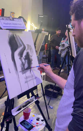 Hashem Abdel-Hadi · AB2378-2-2 · Round 2 Easel 2