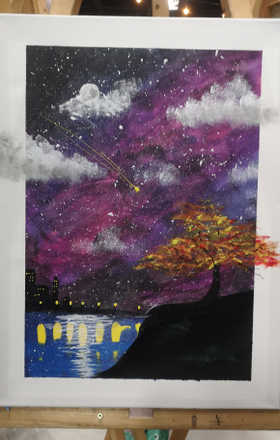 Becka James · AB2380-2-4 · Round 2 Easel 4