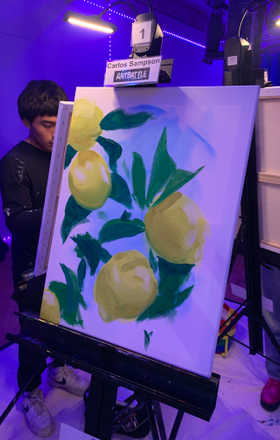 Carlos Sampson · AB2388-2-1 · Round 2 Easel 1