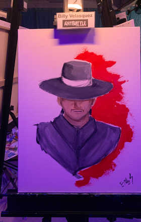 Billy Velasquez · AB2388-2-2 · Round 2 Easel 2
