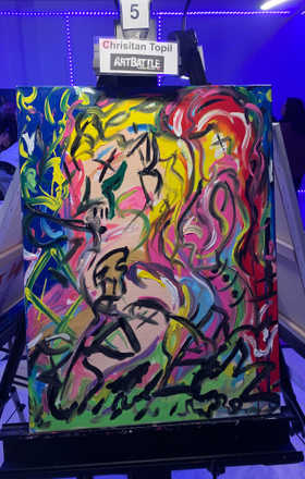 Christian M. Topil · AB2388-2-5 · Round 2 Easel 5