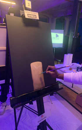 Carlos Sampson · AB2388-3-3 · Round 3 Easel 3