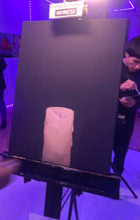 Carlos Sampson · AB2388-3-3 · Round 3 Easel 3