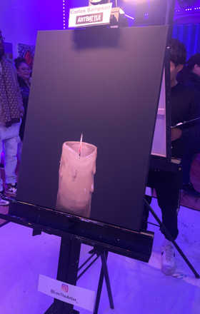 Carlos Sampson · AB2388-3-3 · Round 3 Easel 3