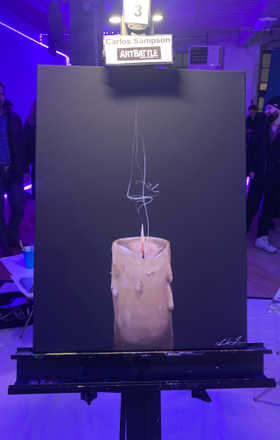 Carlos Sampson · AB2388-3-3 · Round 3 Easel 3