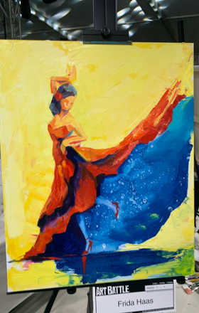Frida Haas · AB2394-3-2 · Round 3 Easel 2