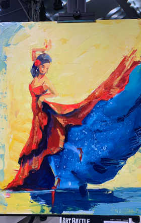 Frida Haas · AB2394-3-2 · Round 3 Easel 2