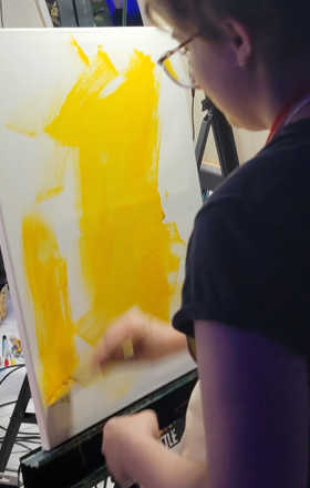 Becca Winfred · AB2403-2-6 · Round 2 Easel 6