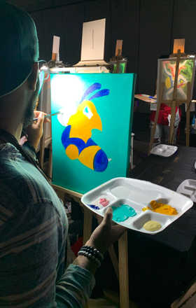 Andrew R Hayes · AB2406-1-1 · Round 1 Easel 1