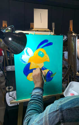 Andrew R Hayes · AB2406-1-1 · Round 1 Easel 1