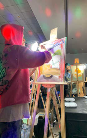 JUJU · AB2406-1-5 · Round 1 Easel 5