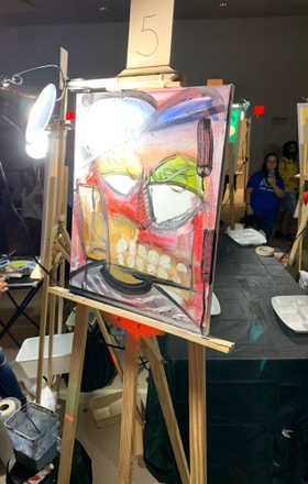 JUJU · AB2406-1-5 · Round 1 Easel 5