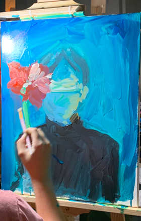 Sarah Ferrer · AB2406-2-4 · Round 2 Easel 4
