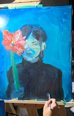 Sarah Ferrer · AB2406-2-4 · Round 2 Easel 4