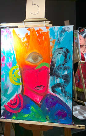 Jorge Ballinay Arevalo · AB2406-2-5 · Round 2 Easel 5