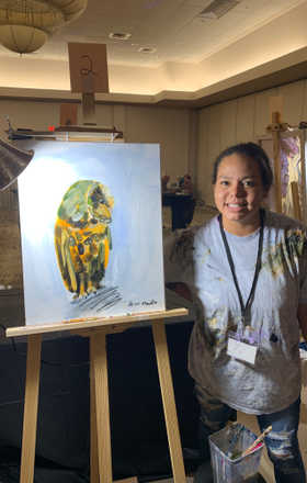 Edda Davila · AB2406-3-2 · Round 3 Easel 2