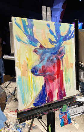 Natasha Dichpan · AB2423-3-2 · Round 3 Easel 2