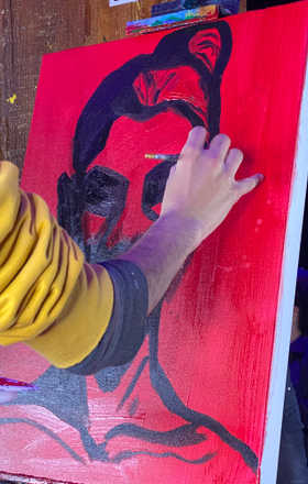 Anthony jimenez · AB2426-1-5 · Round 1 Easel 5