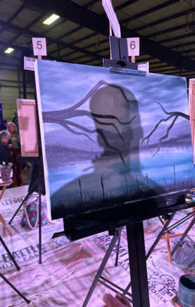 Derrick Holt III · AB2432-2-2 · Round 2 Easel 2