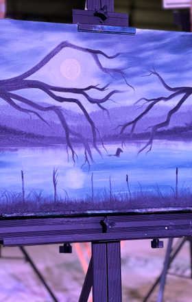 Derrick Holt III · AB2432-2-2 · Round 2 Easel 2