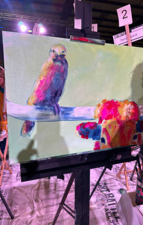 Jesse Baggett · AB2432-2-3 · Round 2 Easel 3