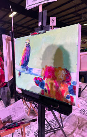 Jesse Baggett · AB2432-2-3 · Round 2 Easel 3