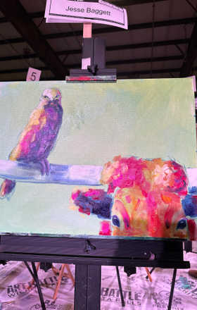 Jesse Baggett · AB2432-2-3 · Round 2 Easel 3