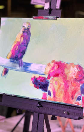 Jesse Baggett · AB2432-2-3 · Round 2 Easel 3