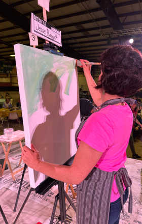 Jesse Baggett · AB2432-3-4 · Round 3 Easel 4