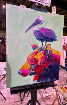 Jesse Baggett · AB2432-3-4 · Round 3 Easel 4