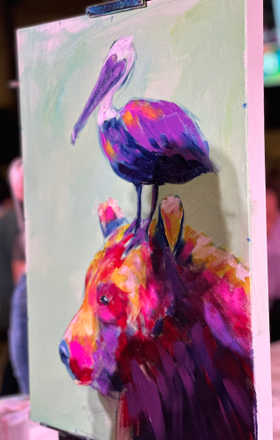 Jesse Baggett · AB2432-3-4 · Round 3 Easel 4