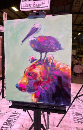 Jesse Baggett · AB2432-3-4 · Round 3 Easel 4