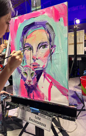 Lera Bagdasarova · AB2433-1-1 · Round 1 Easel 1