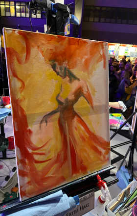 Frida Haas · AB2433-1-5 · Round 1 Easel 5