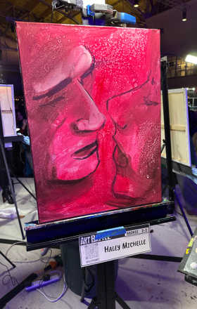 Haley Michelle · AB2433-2-3 · Round 2 Easel 3