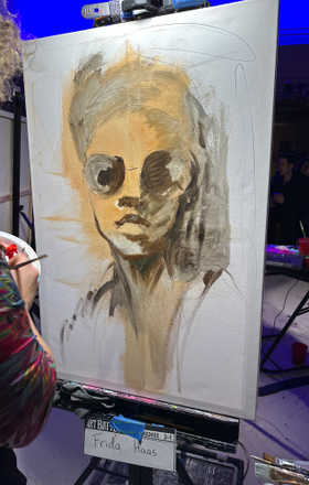 Frida Haas · AB2433-3-1 · Round 3 Easel 1