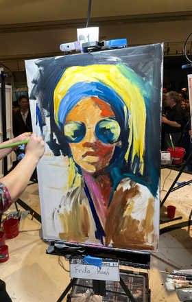 Frida Haas · AB2433-3-1 · Round 3 Easel 1