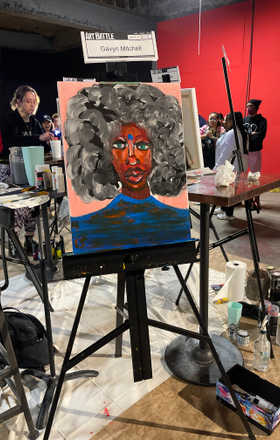 Gavyn Mitchell · AB2434-2-1 · Round 2 Easel 1