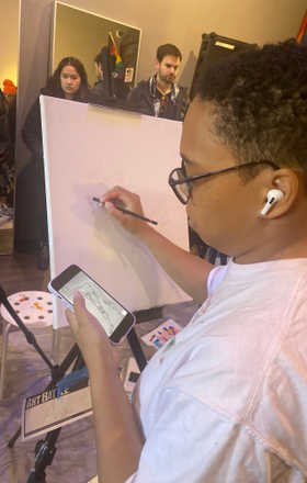 Aisha McMahon · AB2441-2-2 · Round 2 Easel 2