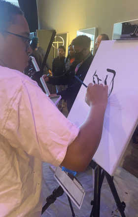 Aisha McMahon · AB2441-2-2 · Round 2 Easel 2