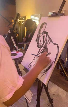 Aisha McMahon · AB2441-2-2 · Round 2 Easel 2