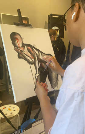 Aisha McMahon · AB2441-2-2 · Round 2 Easel 2