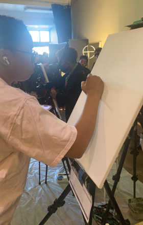 Aisha McMahon · AB2441-3-3 · Round 3 Easel 3