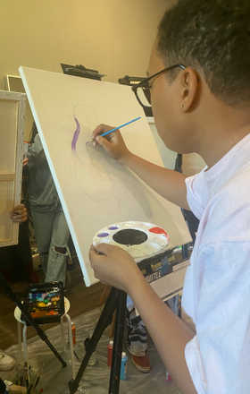 Aisha McMahon · AB2441-3-3 · Round 3 Easel 3