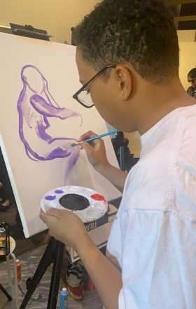 Aisha McMahon · AB2441-3-3 · Round 3 Easel 3