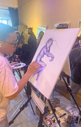 Aisha McMahon · AB2441-3-3 · Round 3 Easel 3