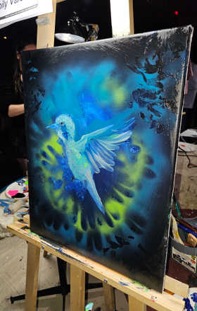 Judith Boily Valois · AB2443-2-4 · Round 2 Easel 4