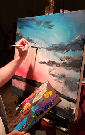 Kyle Brewer · AB2458-3-4 · Round 3 Easel 4