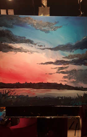 Kyle Brewer · AB2458-3-4 · Round 3 Easel 4