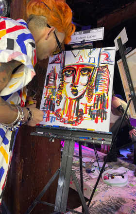 Eluterio Lopez · AB2460-1-2 · Round 1 Easel 2